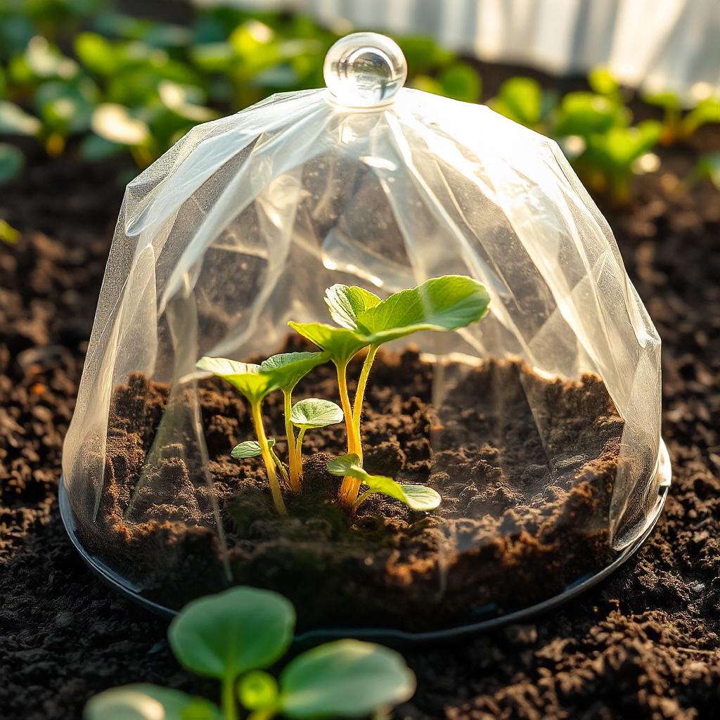 Propagating Hoya plants using leaf cuttings in soil, covered with a humidity dome or plastic wrap for optimal growth.